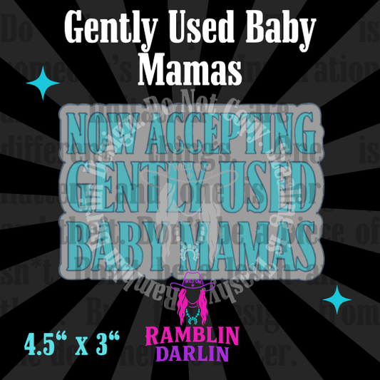 Gently Used Baby Mamas Mold