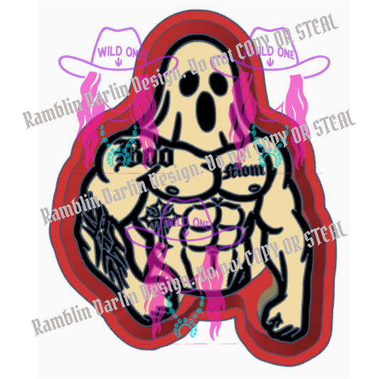 Ghost Man Oh Man Tattooed STL files