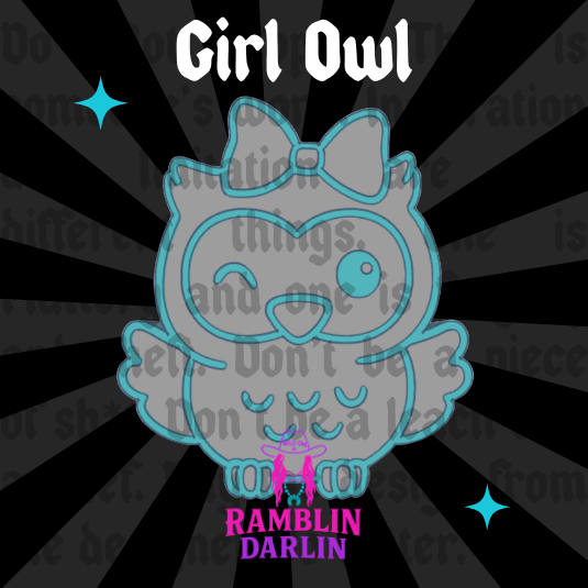 Girl Owl Mold