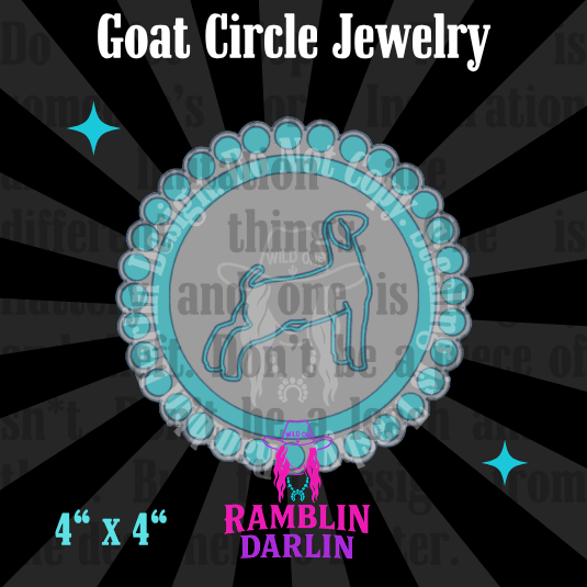 Goat Jewelry Mold