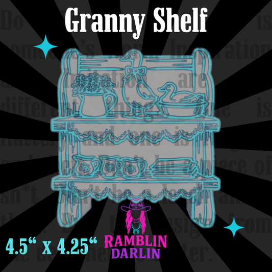 Granny Shelf Mold