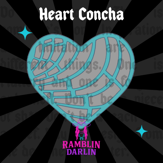 Heart Concha Mold