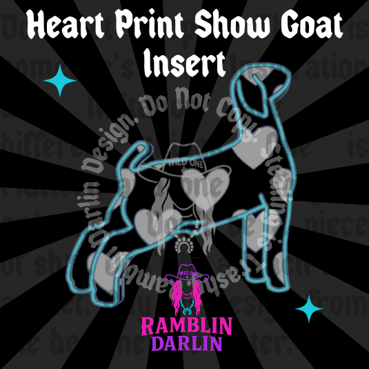 Show Goat Insert Mold