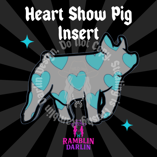 Show Pig Insert Mold