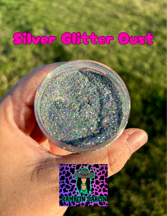 Silver Glitter Dust