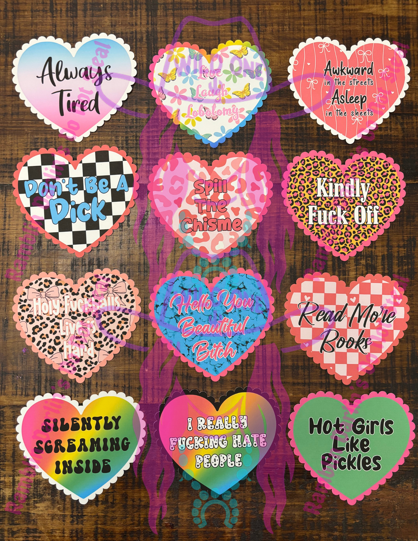 Valentine Heart Cardstock (10pk)