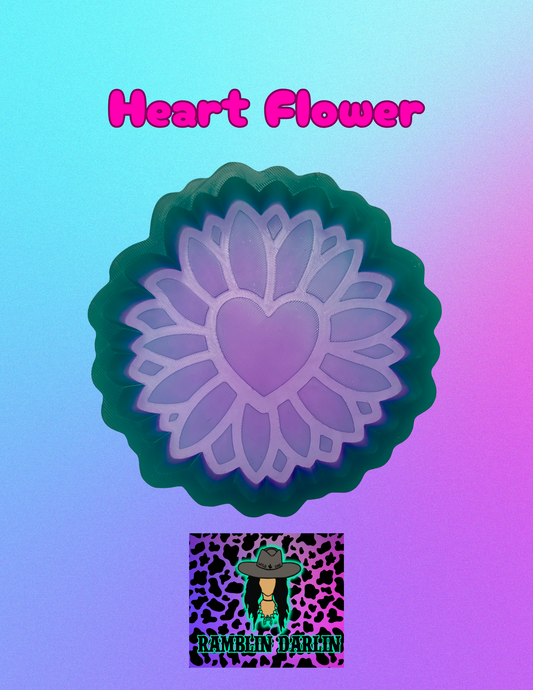 Heart Flower Mold