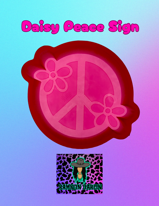 Daisy Peace Sign Mold