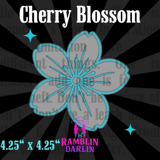 Cherry Blossom Flower Mold