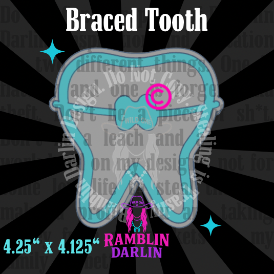 Braced Tooth Mold ©️