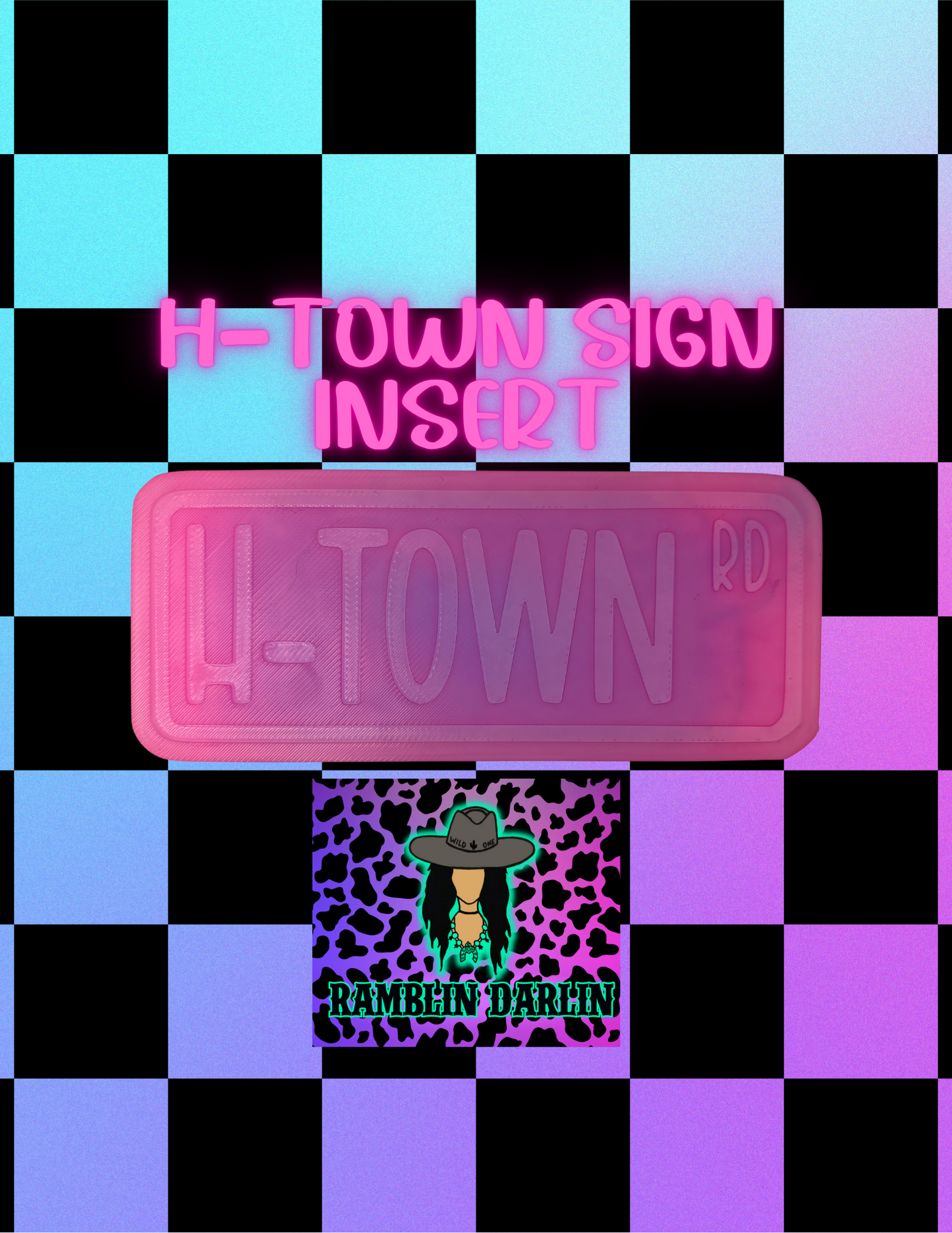 Street Sign Insert Mold