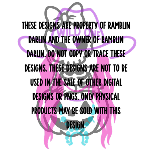 Skeleton Girl PNG file
