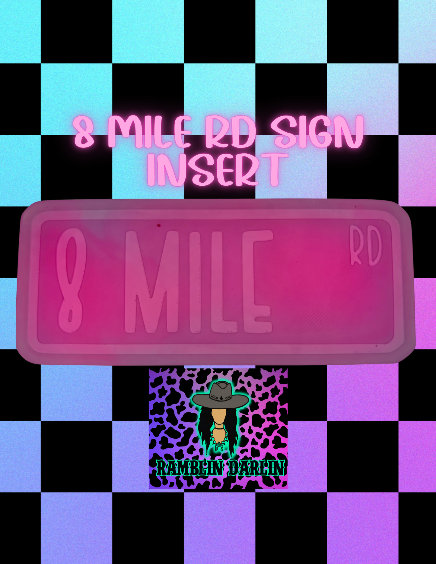 Street Sign Insert Mold