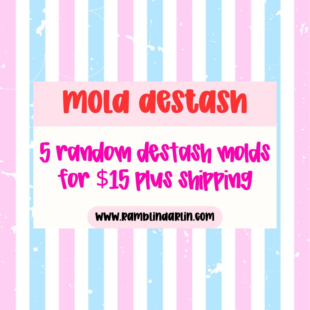 Mystery Destash Bundle (qty 5 molds per bundle)
