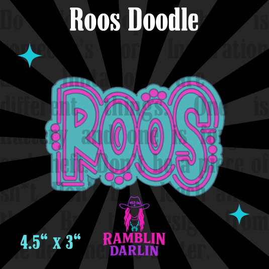 Roos Doodle Mold