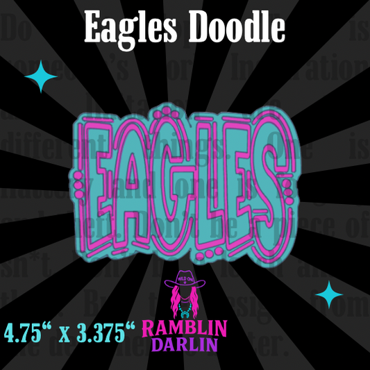 Eagles Doodle Mold