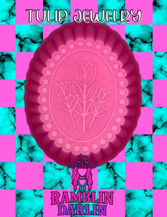 Tulip Flower Jewelry Mold