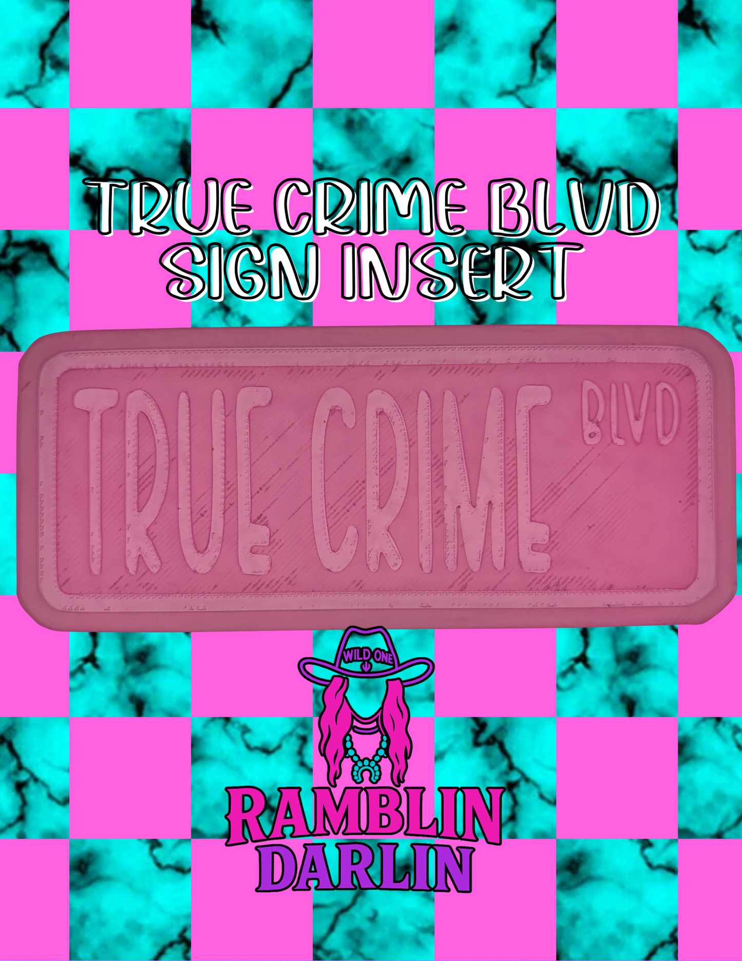 Street Sign Insert Mold