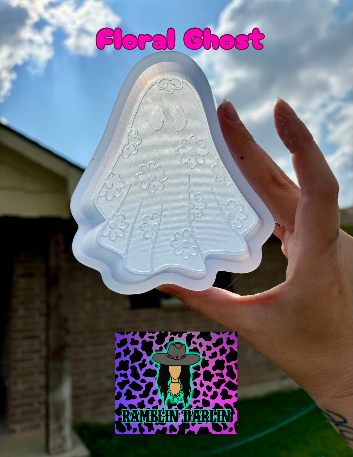 Floral Ghost Mold