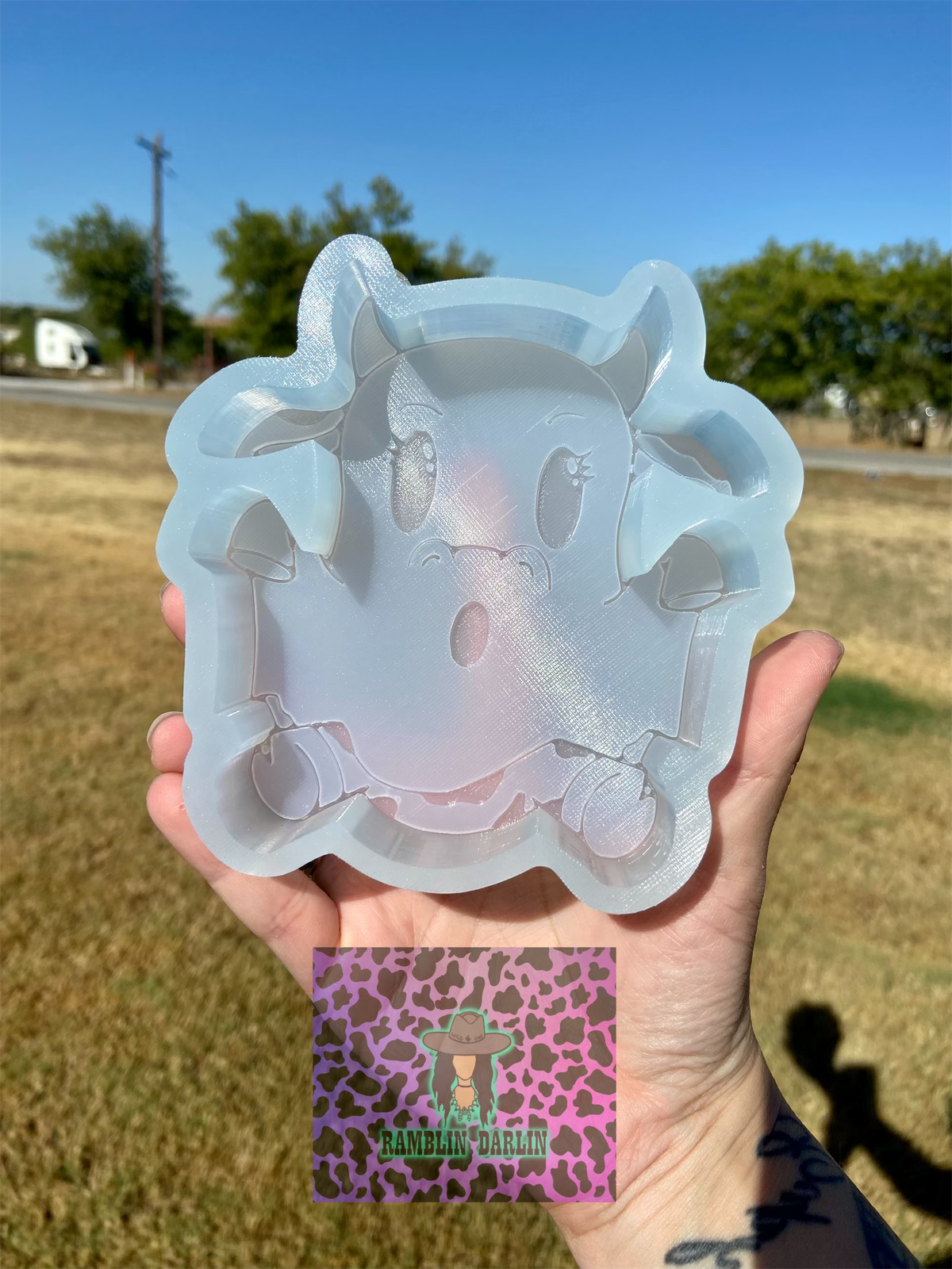 Boo Cow Mold