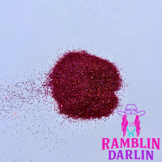 Pink Spurs Fine Glitter