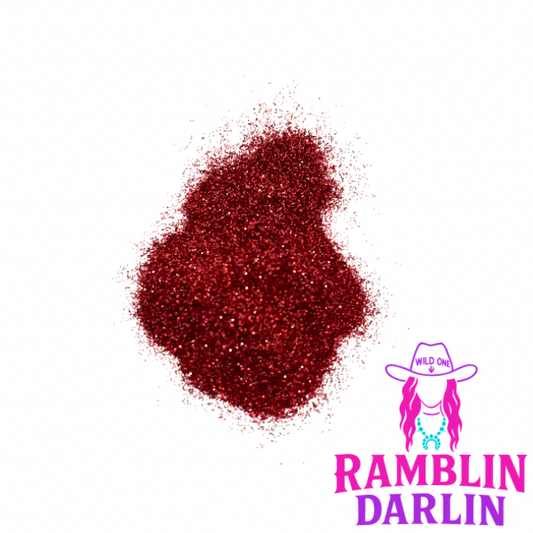Saloon Rouge Fine Glitter