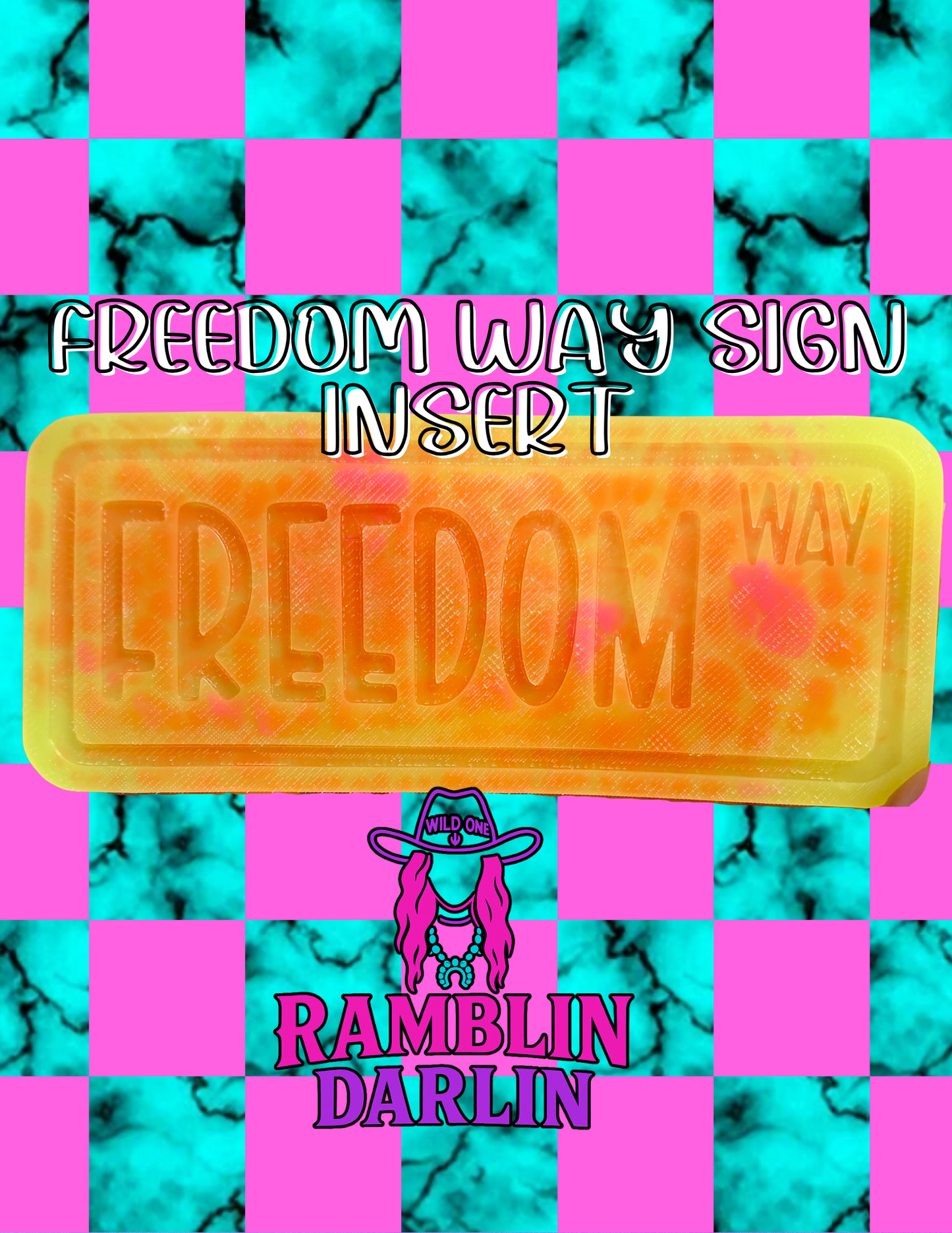 Street Sign Insert Mold