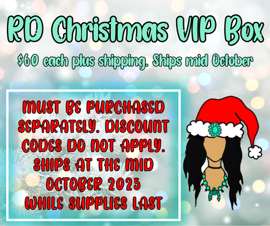 RD Christmas VIP Box ***MUST BUY SEPARATELY******SHIPS MID OCTOBER 2025***