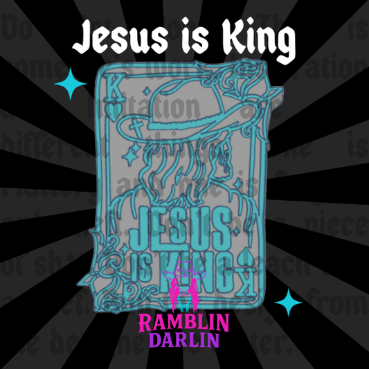 Jesus is King Mold