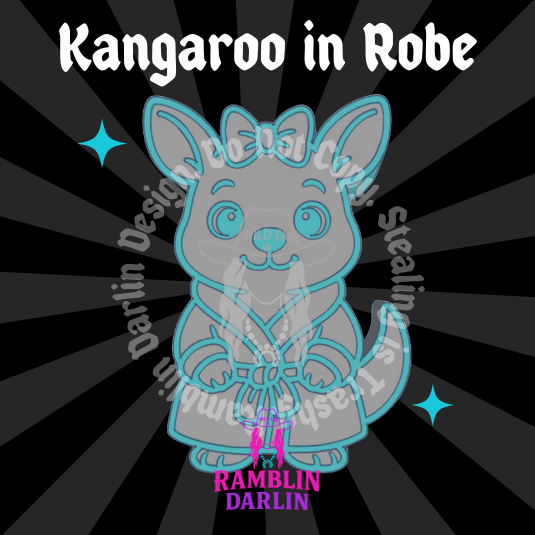 Kangaroo in a Robe Mold