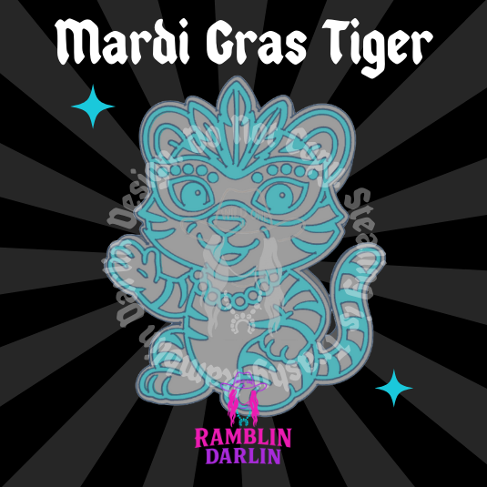 Mardi Gras Tiger Mold