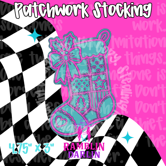 Patchwork Stockings Mold