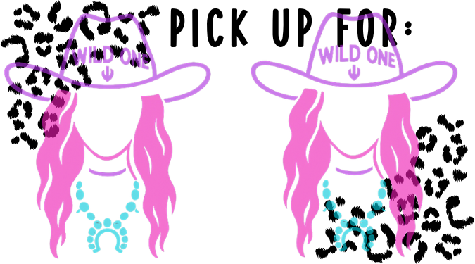 Pick Up For Leopard Print 2.25"x 1.25" Thermal Label (qty 100)