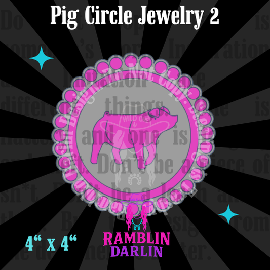 Pig Jewelry Mold 2
