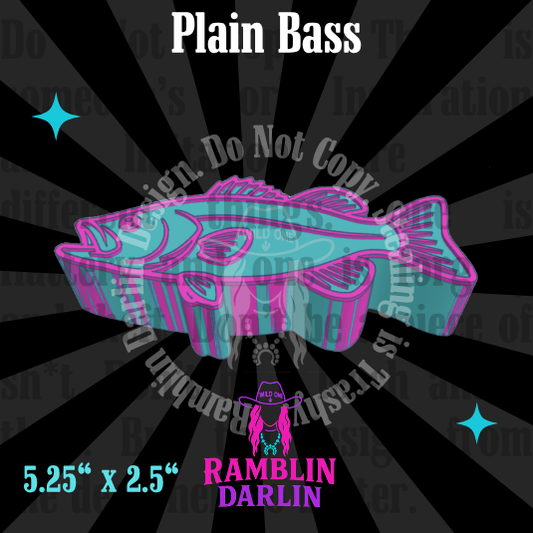 Plain Bass Mold