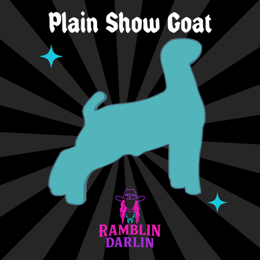 Plain Show Goat Mold