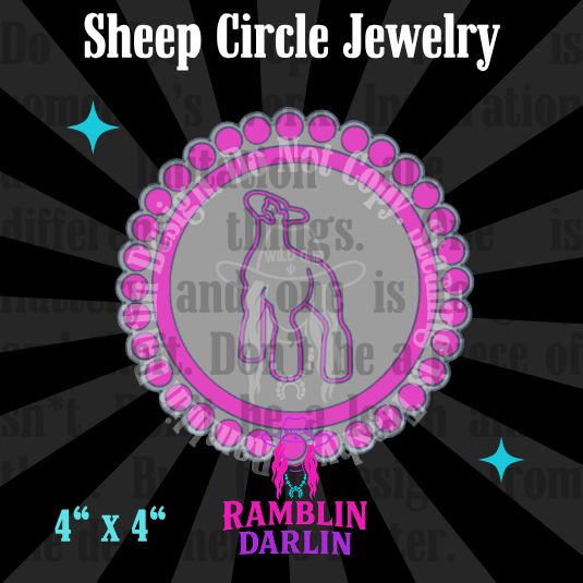 Sheep Jewelry Mold