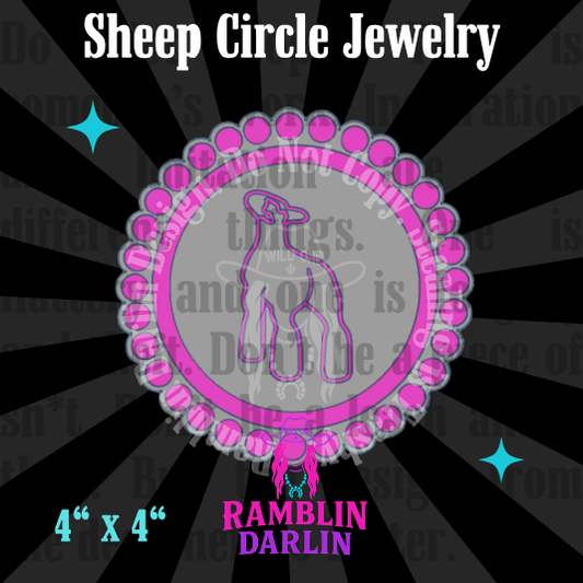 Sheep Jewelry Mold