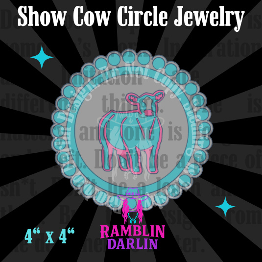 Show Cow Jewelry Mold