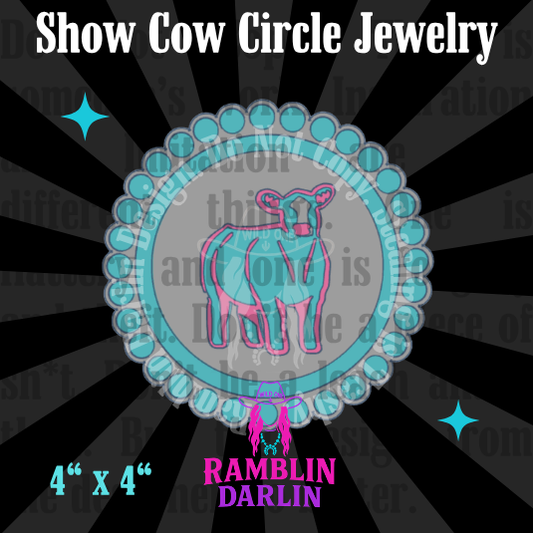 Show Cow Jewelry Mold
