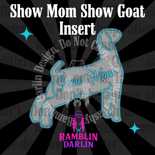 Show Goat Insert Mold