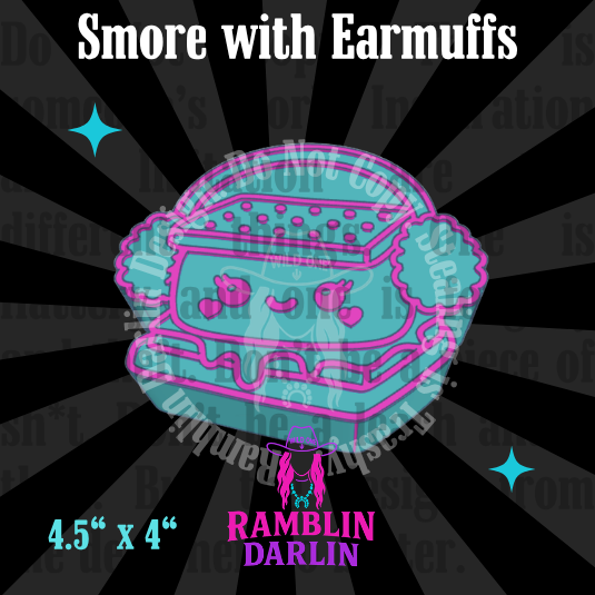 Smore with Earmuffs Mold
