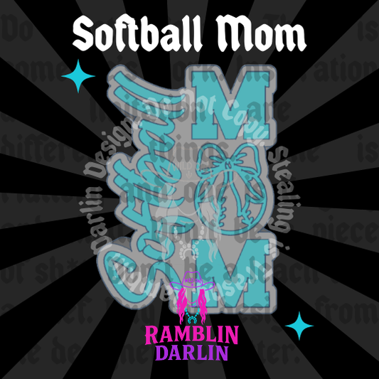 Softball Mom Mold