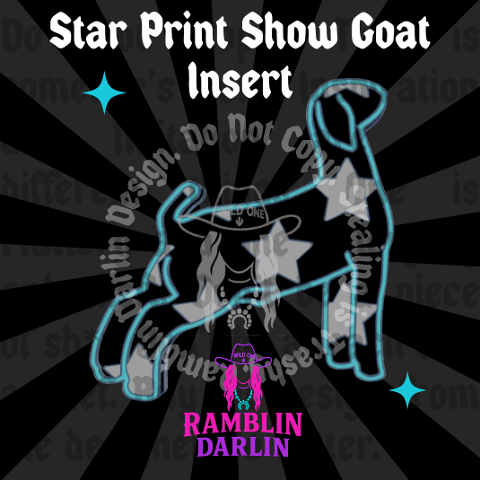 Show Goat Insert Mold