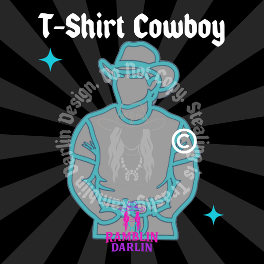 T-Shirt Cowboy Mold ©️
