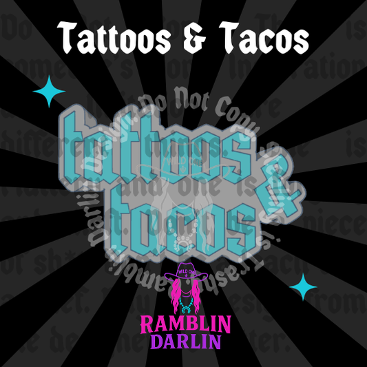 Tattoos & Tacos Mold