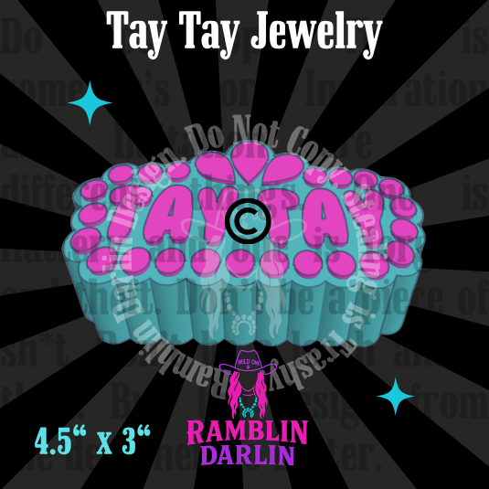 Tay Tay Jewelry Mold©️