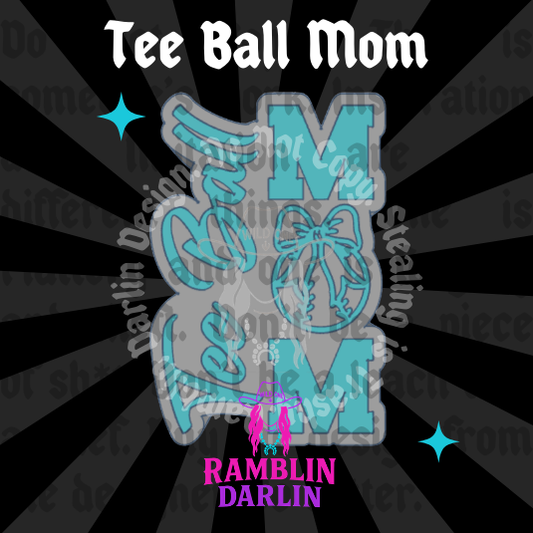 Tee Ball Mom Mold