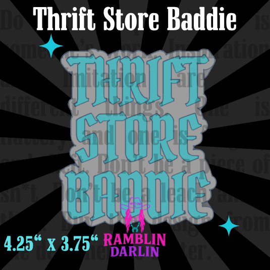 Thrift Store Baddie Mold