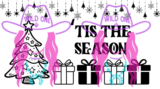 Tis The Season PNG file For Thermal Labels (2.25" x 1.25")